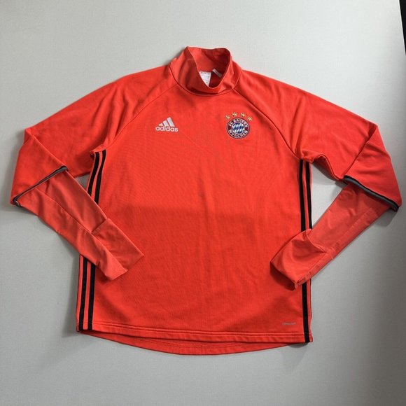 Adidas Bayern Munich Jersey 2016 2017 Training Top Men's Size Large Fubol Soccer - Picture 1 of 10